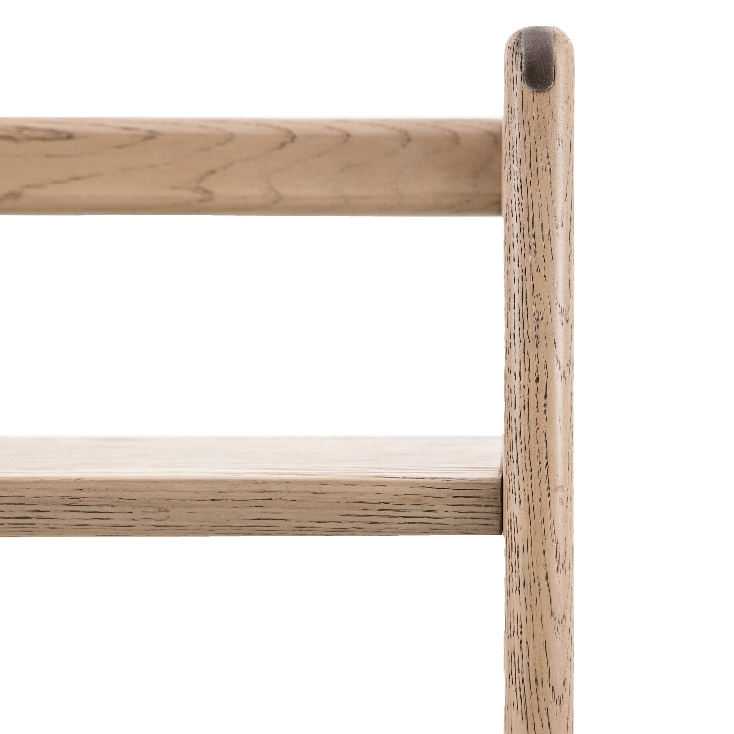 Smoked Oak Open Bookcase - Uneeka