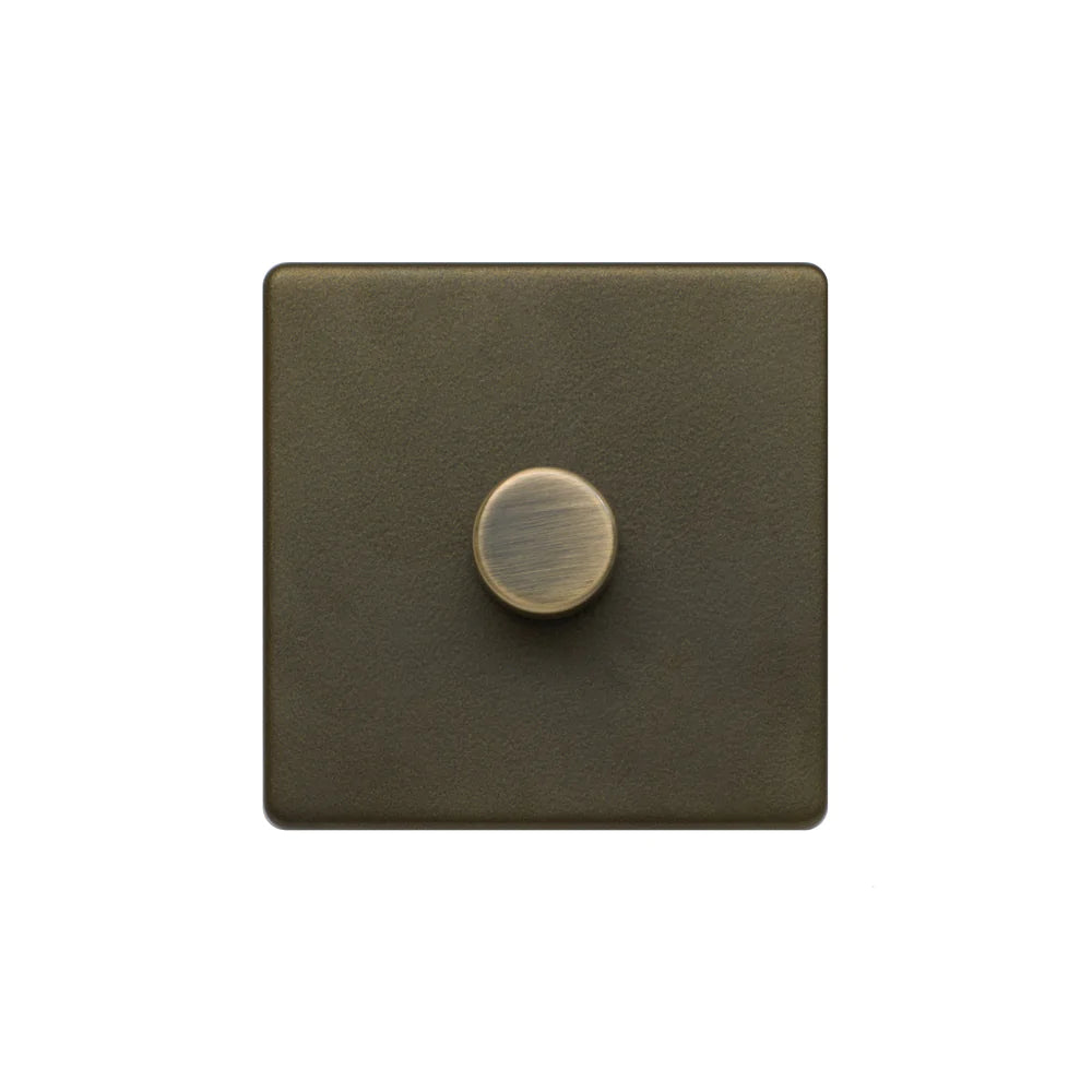 Soho Lighting 1 Gang 2 Way Intelligent Dimmer Switch - Bronze - Uneeka