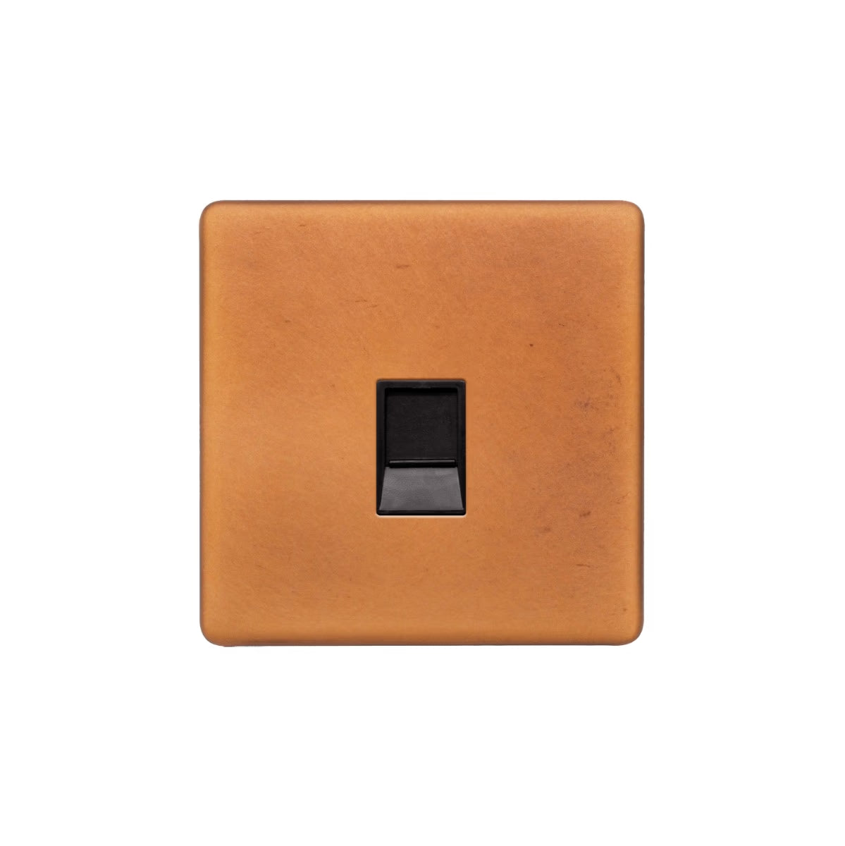 Soho Lighting 1 Gang Ethernet Cat5 Cat6 Data Socket Antique Copper Uneeka