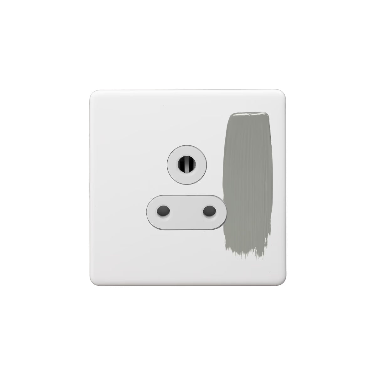 Soho Lighting 5 Amp Light Socket Paintable with White Insert Uneeka