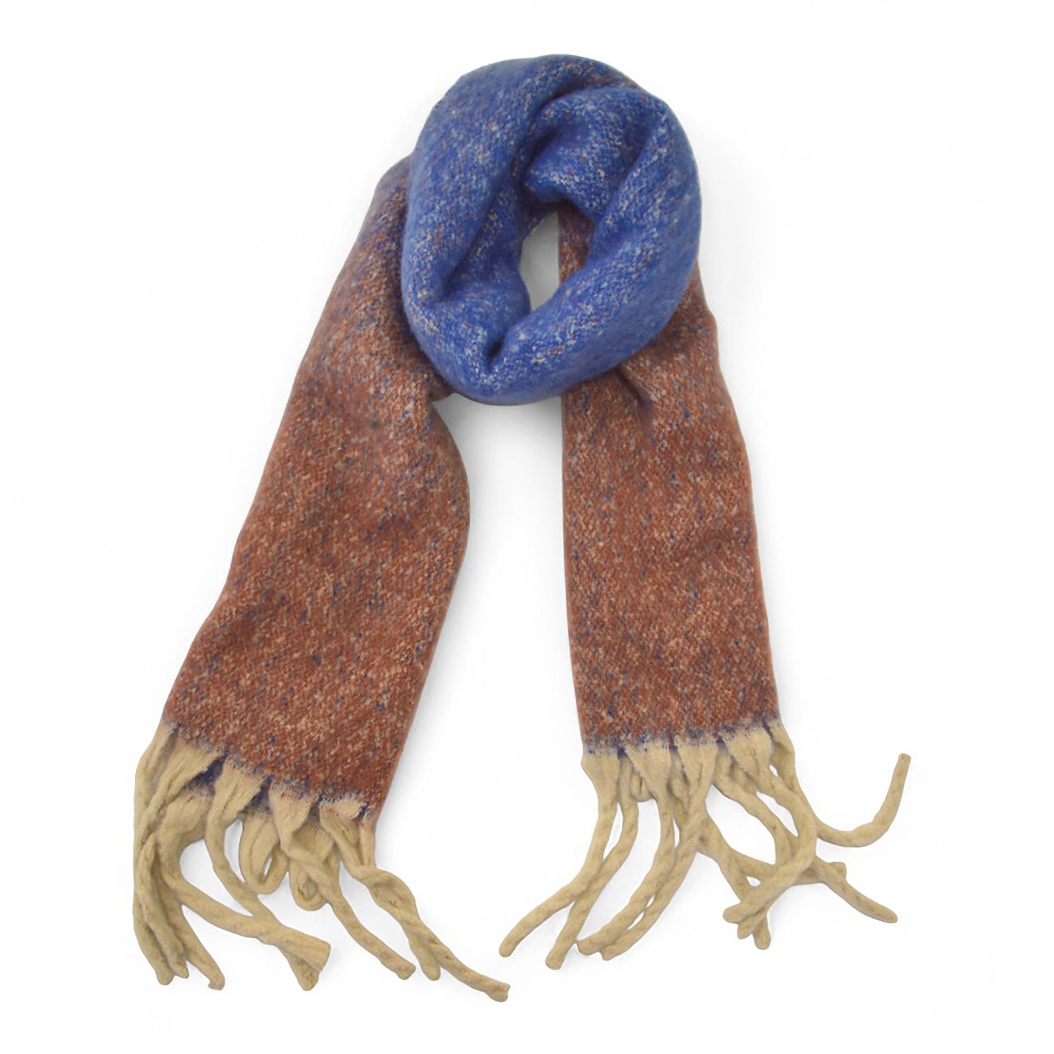 Speckled Tone Winter Scarf - Purple - 	SKC004C06 - Uneeka