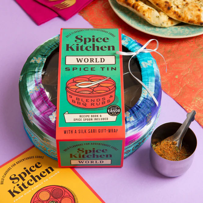 World Spice Blend & Rub Tin - TIN-WORLD-SARI - Uneeka