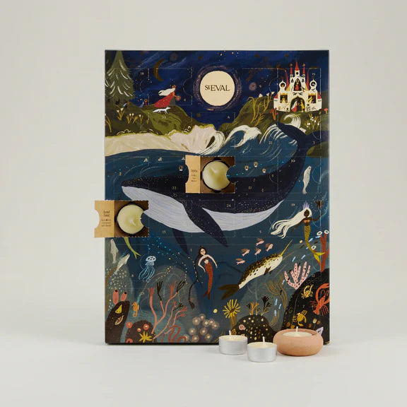 St Eval Tealight Advent Calendar - 5060003616313 - Uneeka