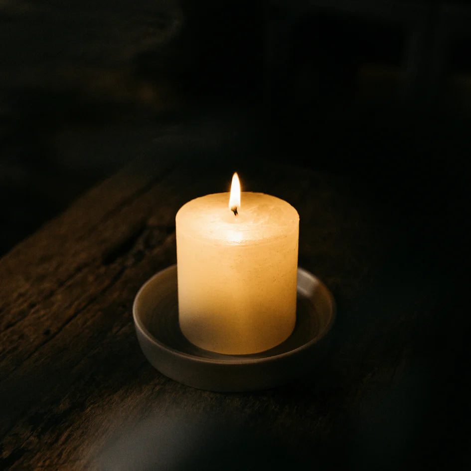 St Eval Victorian Pillar Candle Thyme & Mint