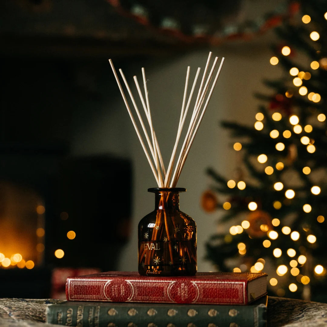 St Eval Christmas Mini Reed Diffuser Orange & Cinnamon - F01985 - Uneeka
