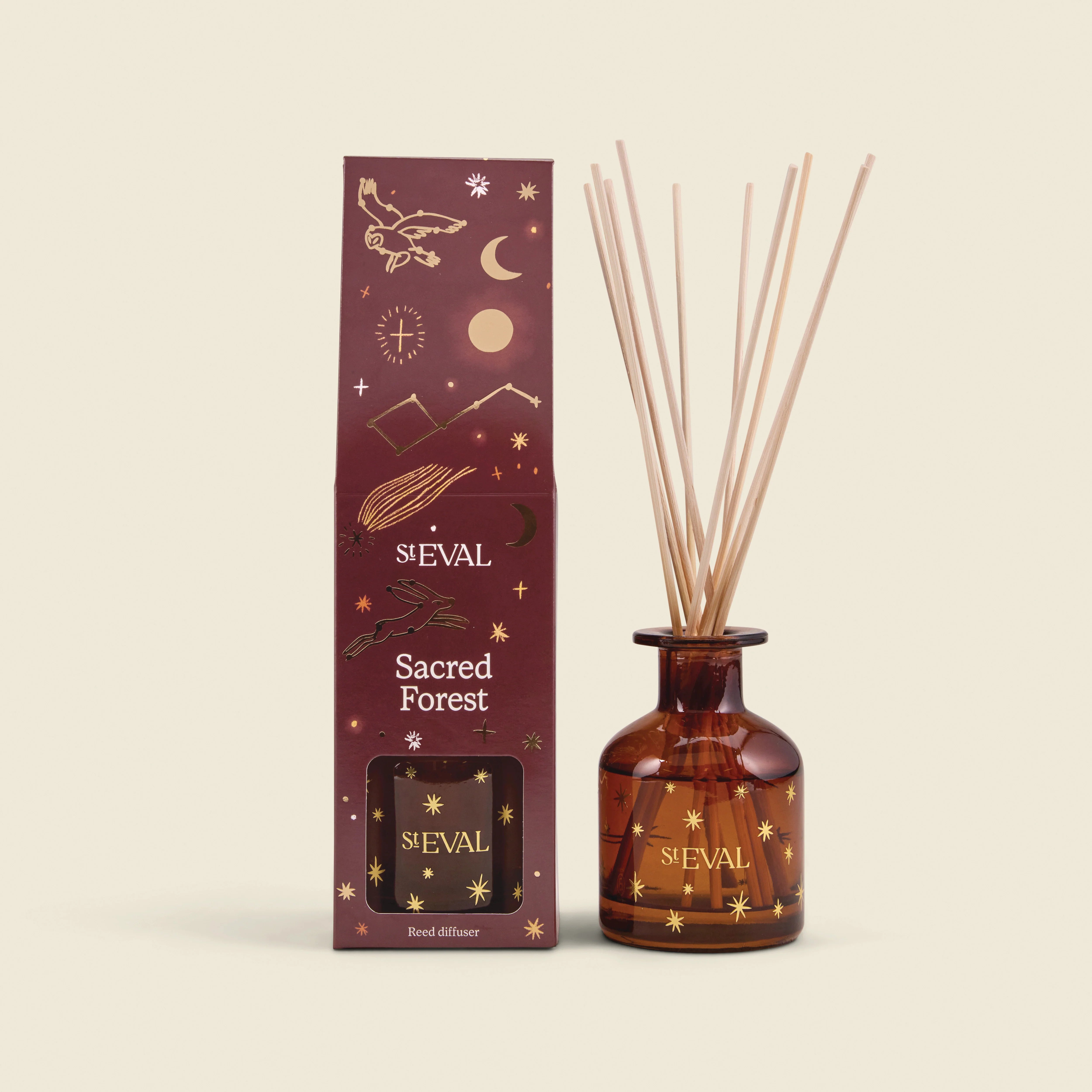 St Eval Christmas Mini Reed Diffuser Sacred Forest - F01986 - Uneeka