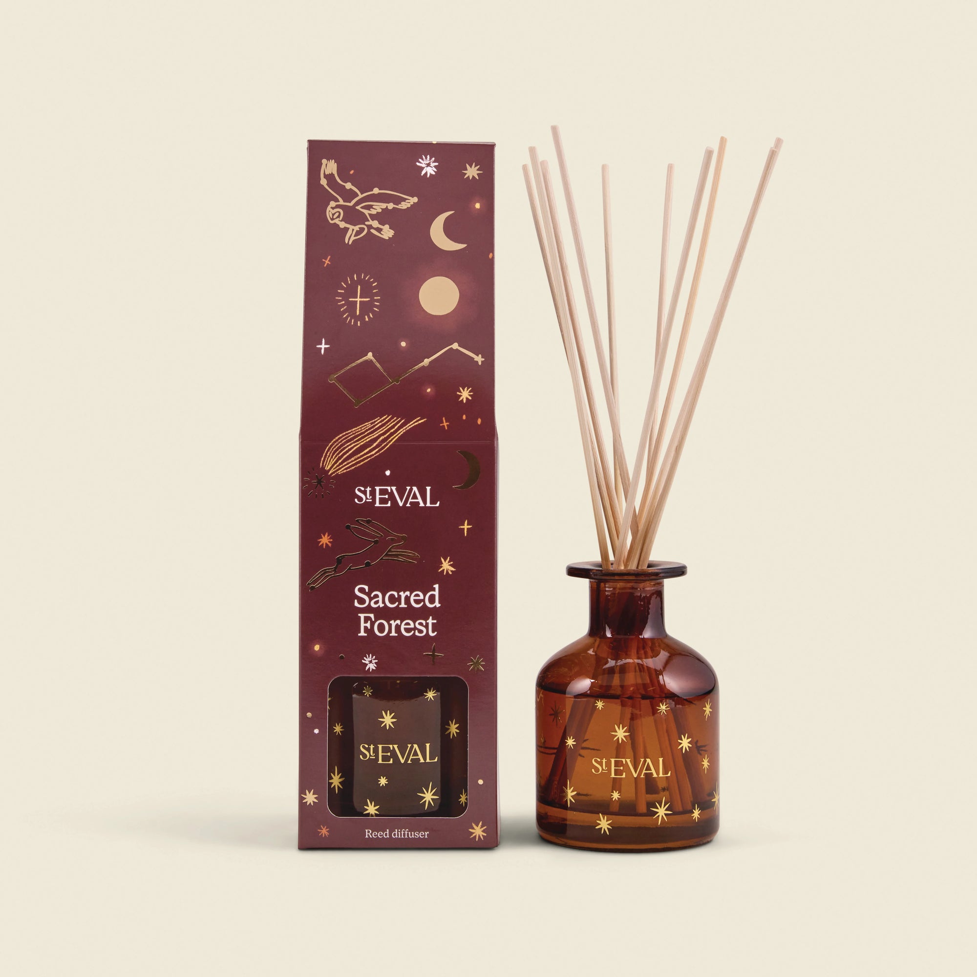 St Eval Christmas Mini Reed Diffuser Sacred Forest - F01986 - Uneeka