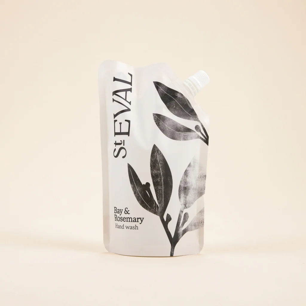 St Eval Hand Wash Refill Bay & Rosemary - F01577 - Uneeka