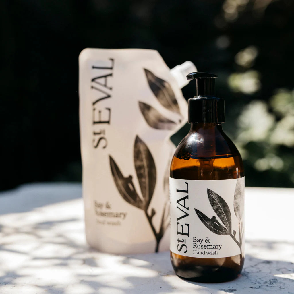 St Eval Hand Wash Refill Bay & Rosemary - F01577 - Uneeka