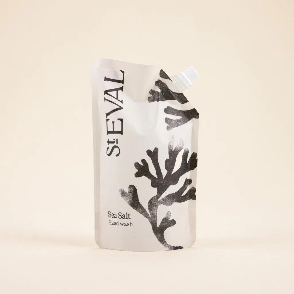 St Eval Hand Wash Refill Sea Salt - F01578 - Uneeka