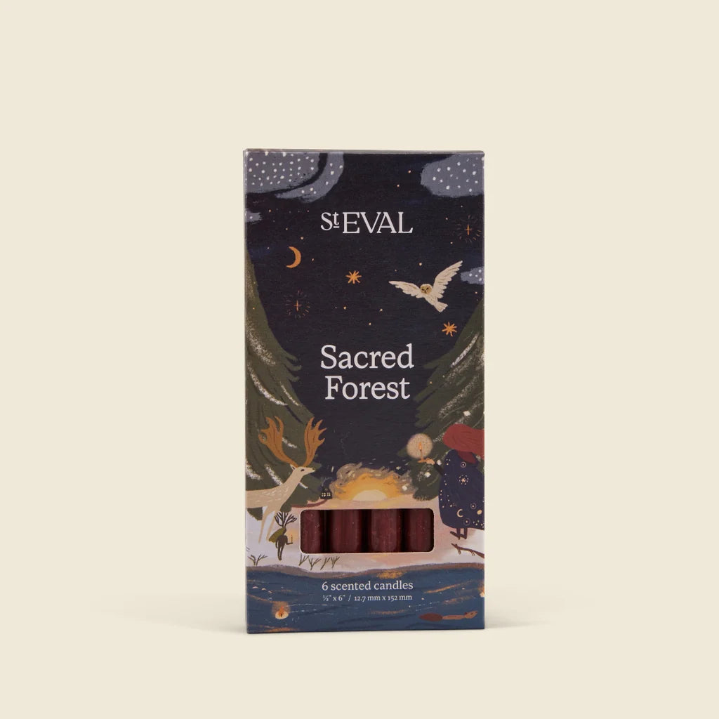 St Eval Mini Bundle of Christmas Candles Sacred Forest - F01983 - Uneeka