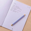 Golden Sun A5 Lined Flat Lay Notebook