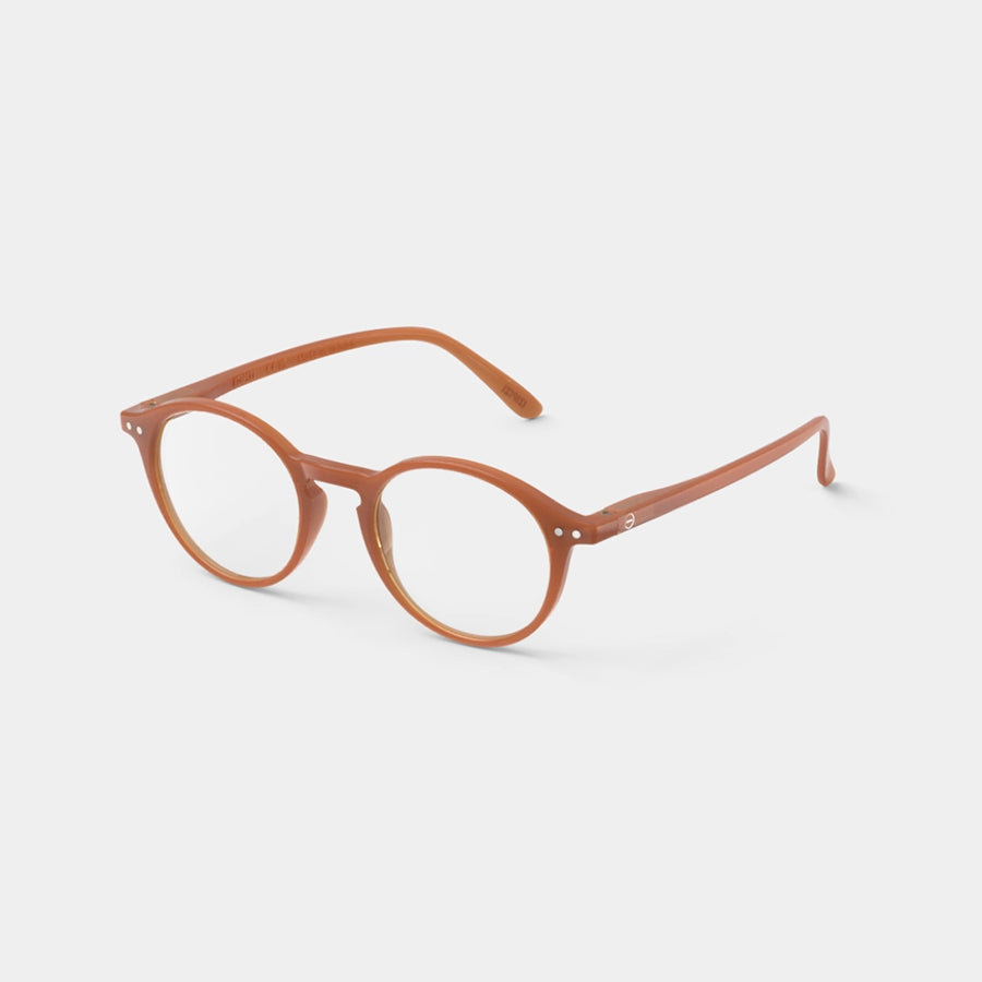 Stylish Reading Glasses - Style D Terracotta
