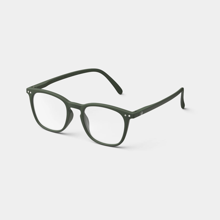 Stylish Reading Glasses - Style E Khaki