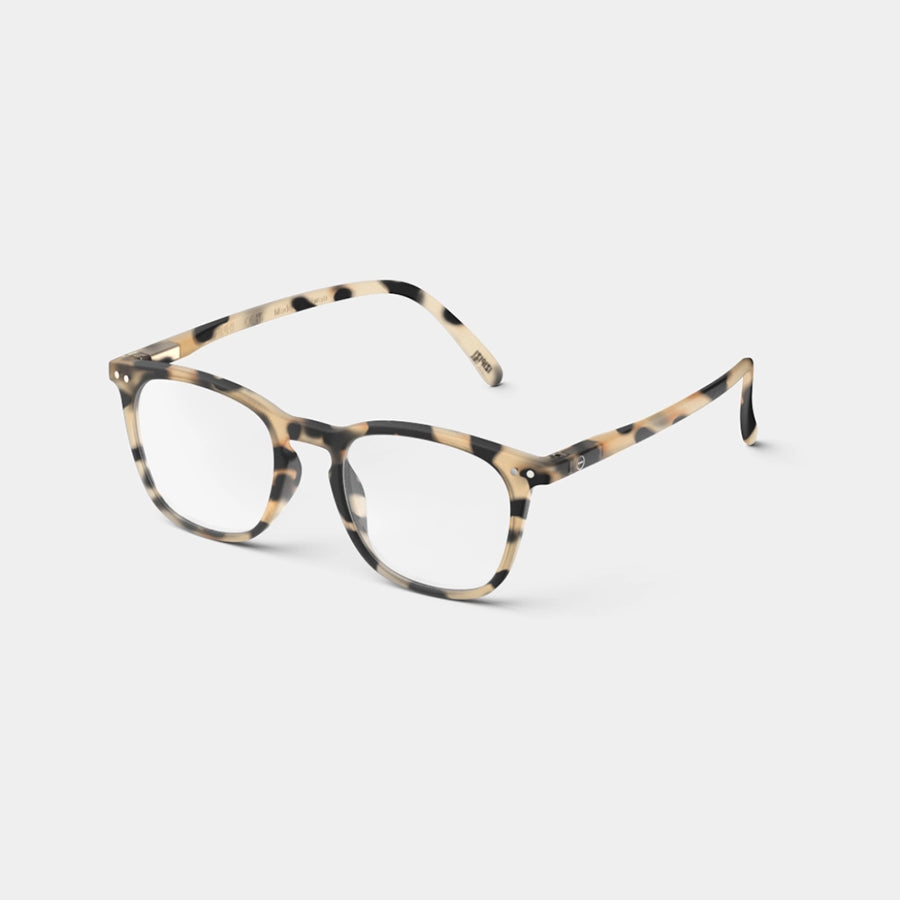 Stylish Reading Glasses - Style E Light Tortoiseshell