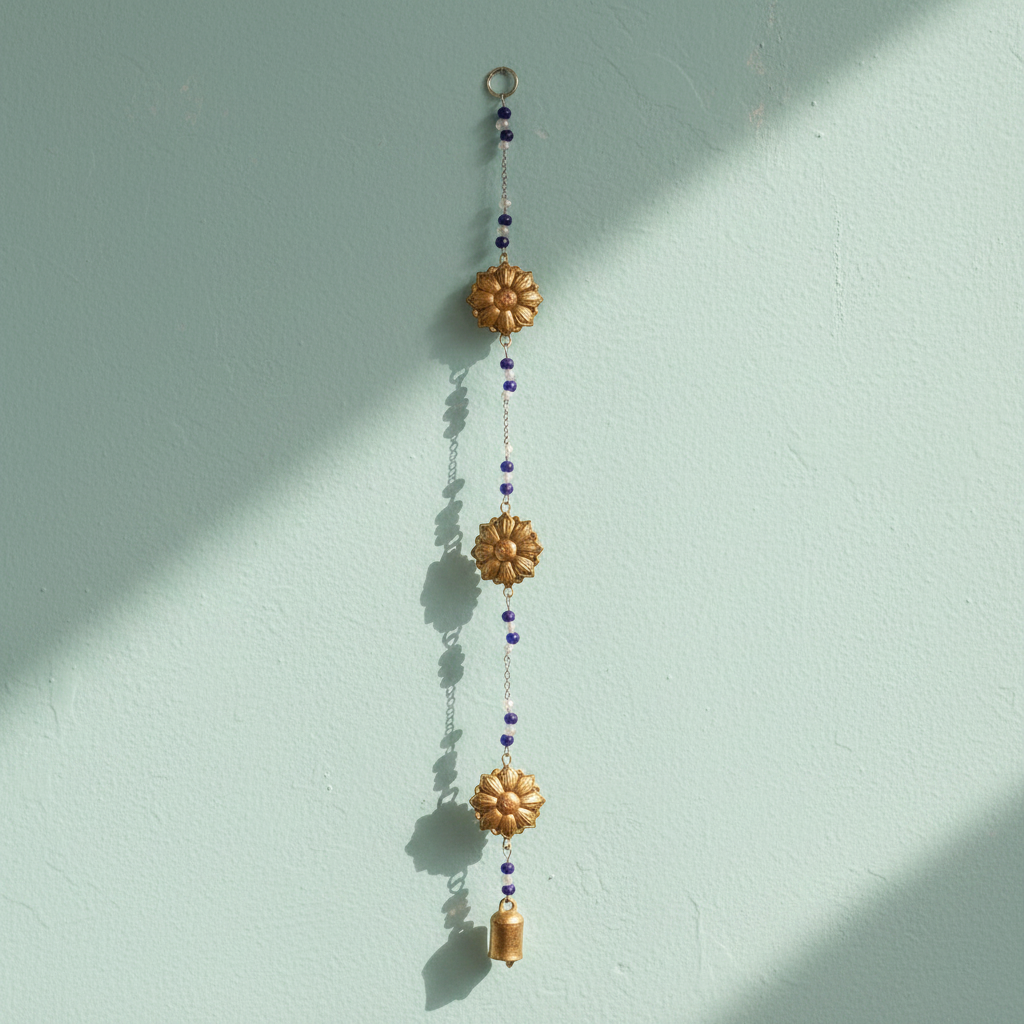 Sunflower Recycled Metal Chime - ASP2481 - Uneeka