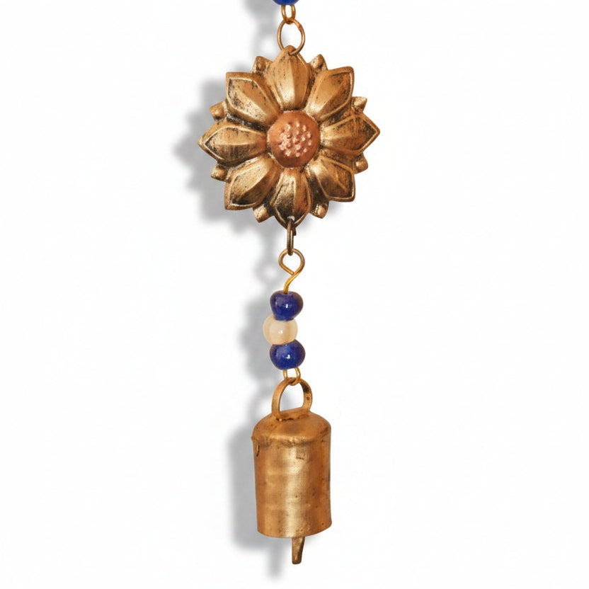 Sunflower Recycled Metal Chime - ASP2481 - Uneeka