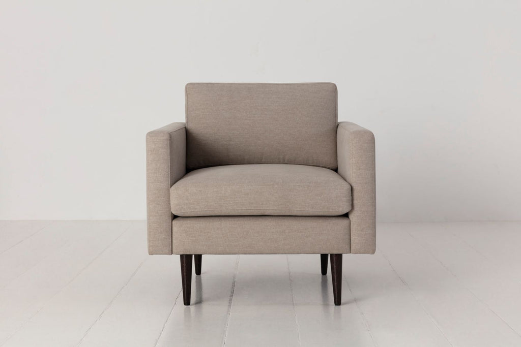 Swyft Model 01 Armchair - Made To Order Pumice Linen