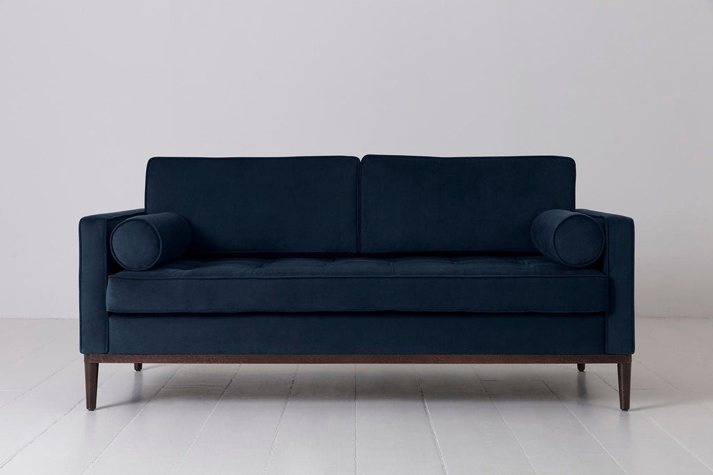 Swyft Model 02 2 Seater Sofa - Core Fabrics Teal Velvet
