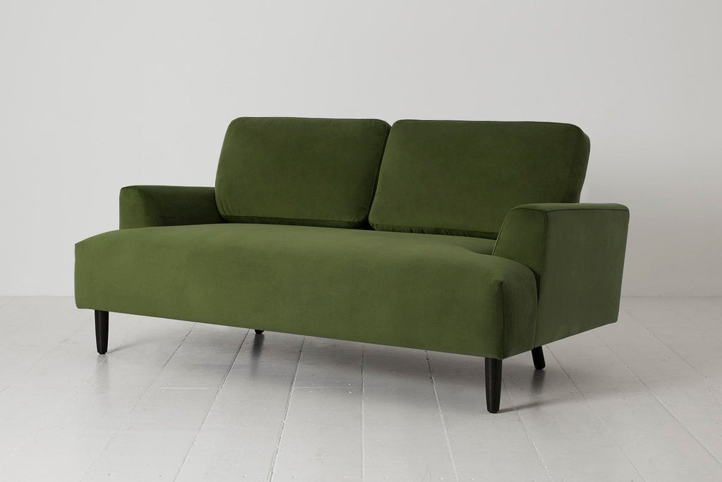Swyft Model 05 2 Seater Sofa - Core Fabrics Vine Velvet