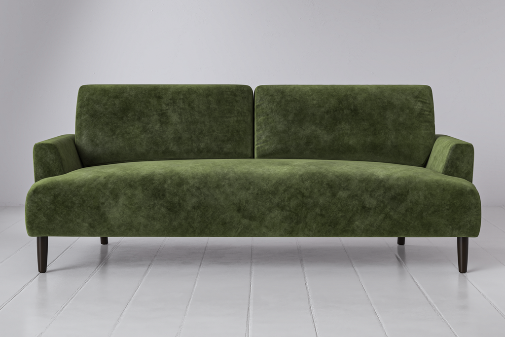 Swyft Model 05 3 Seater Sofa - Conifer Mottled Velvet