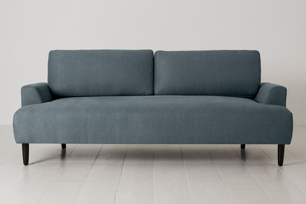 Swyft Model 05 3 Seater Sofa - Made To Order Marine Linen