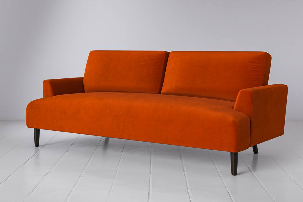 Swyft Model 05 3 Seater Sofa - Paprika Eco Velvet