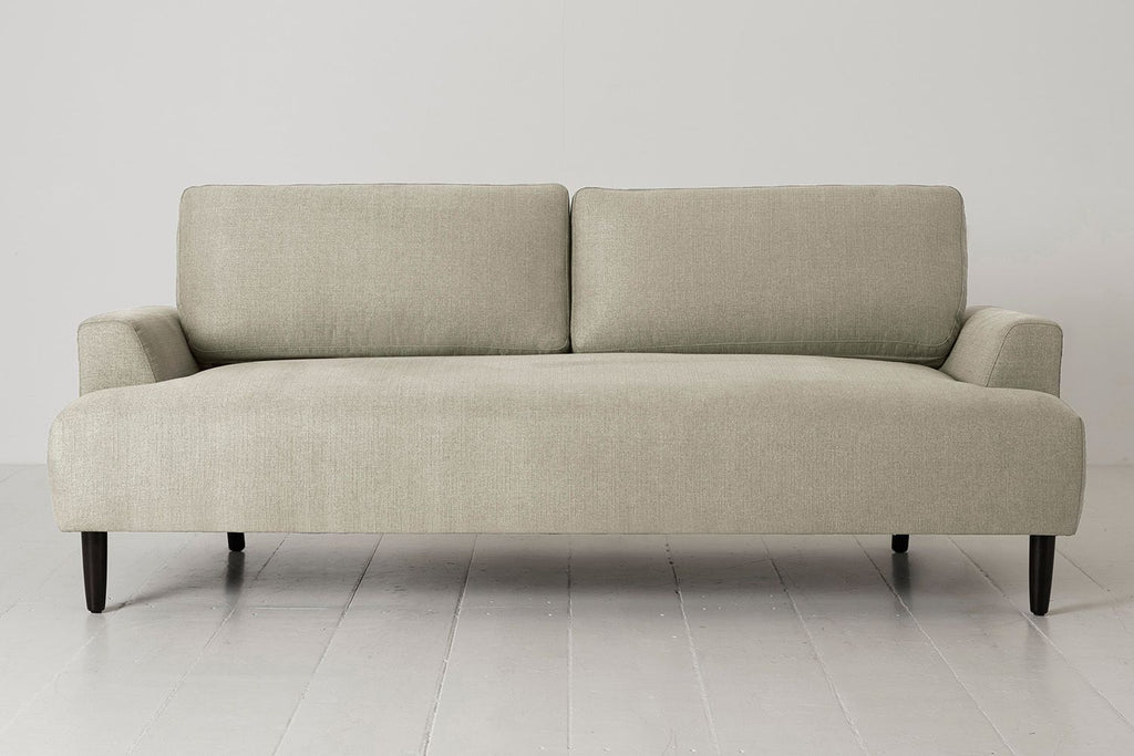 Swyft Model 05 3 Seater Sofa - Made To Order Pebble Linen