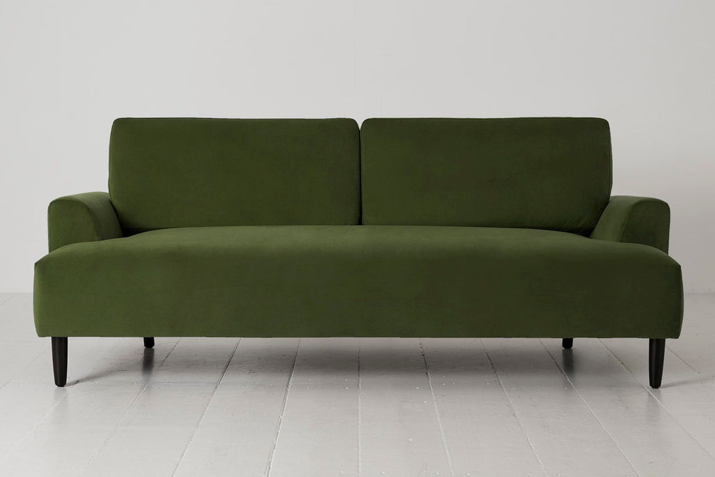 Swyft Model 05 3 Seater Sofa - Core Fabrics Vine Velvet