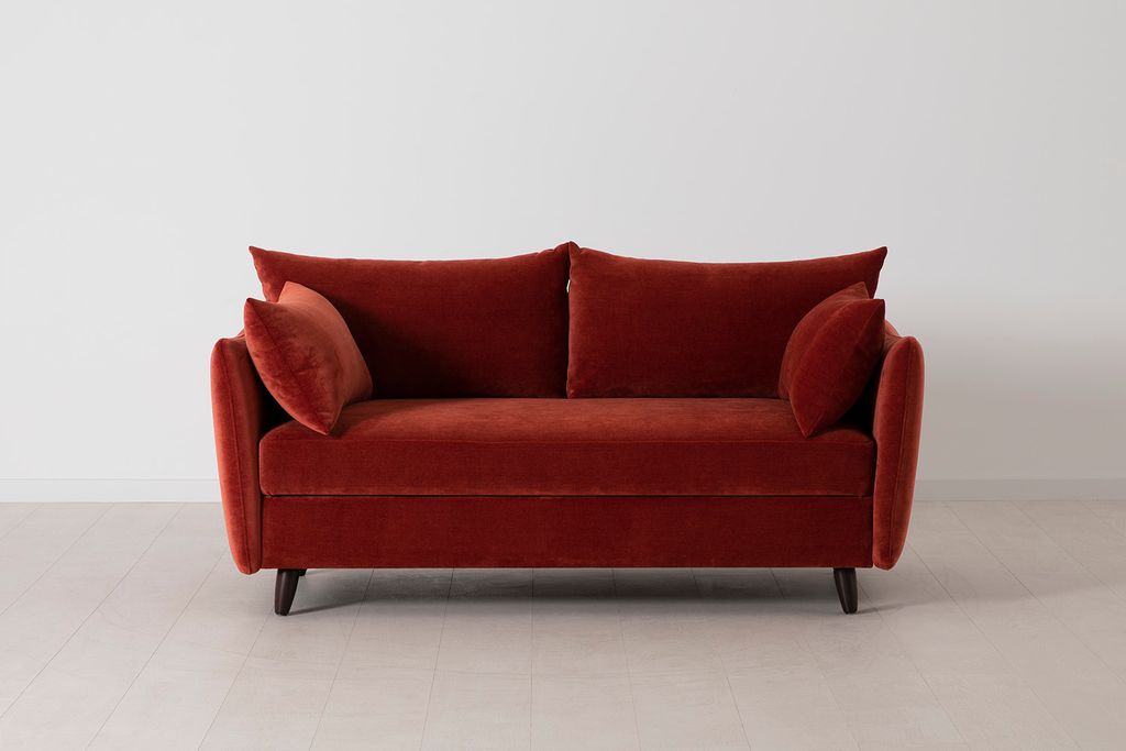 Swyft Model 08 2.5 Seater Sofa Bed - Made To Order Harissa Chenille