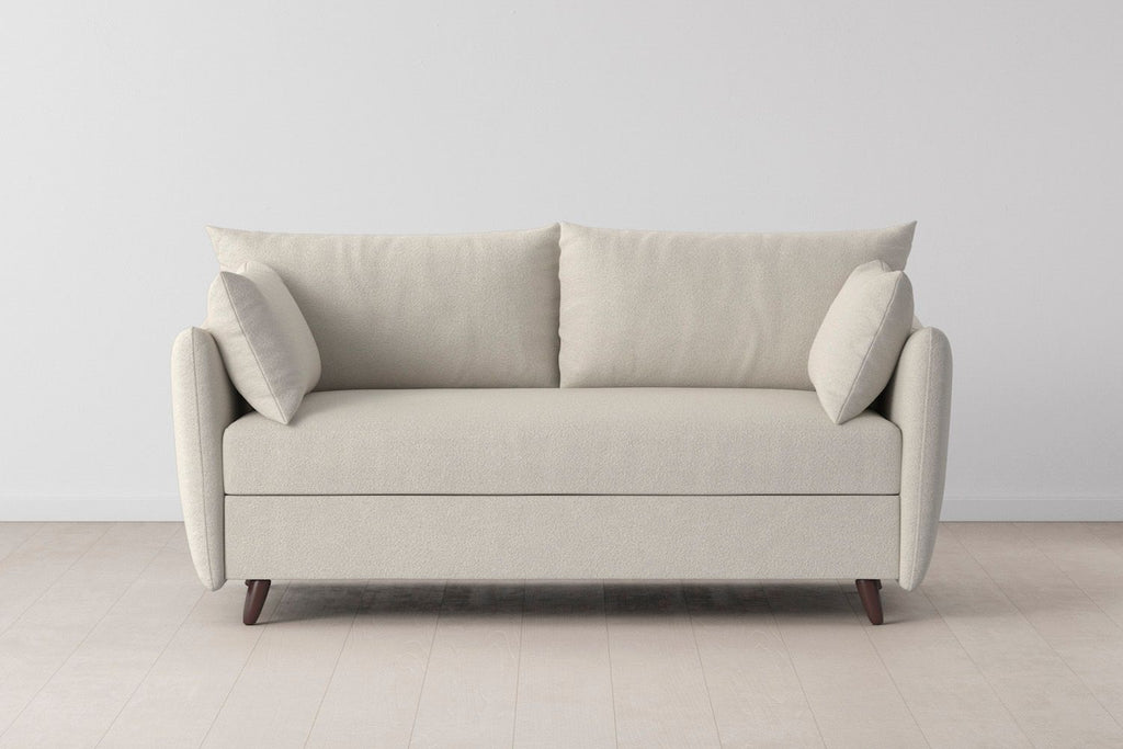 Swyft Model 08 2.5 Seater Sofa Bed - Made To Order Ivory Boucle