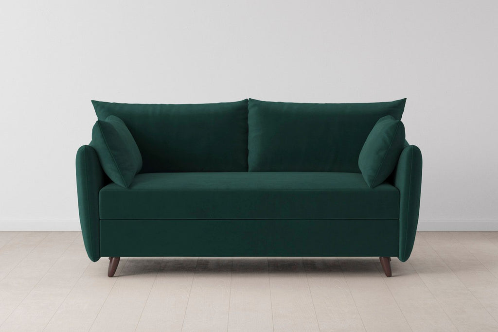 Swyft Model 08 2.5 Seater Sofa Bed - Made To Order Kingfisher Velvet