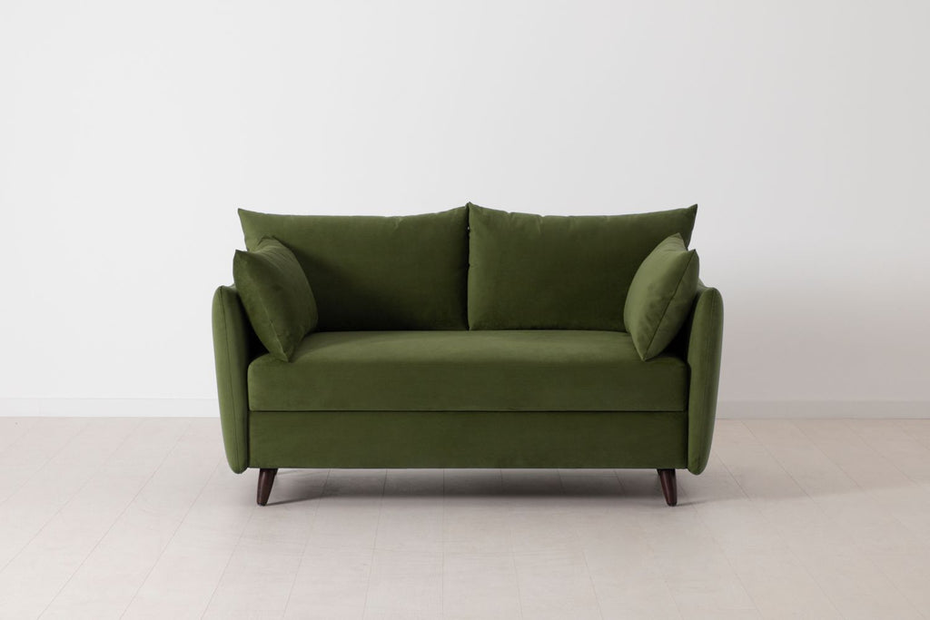 Swyft Model 08 2 Seater Sofa Bed - Core Fabrics Vine Velvet