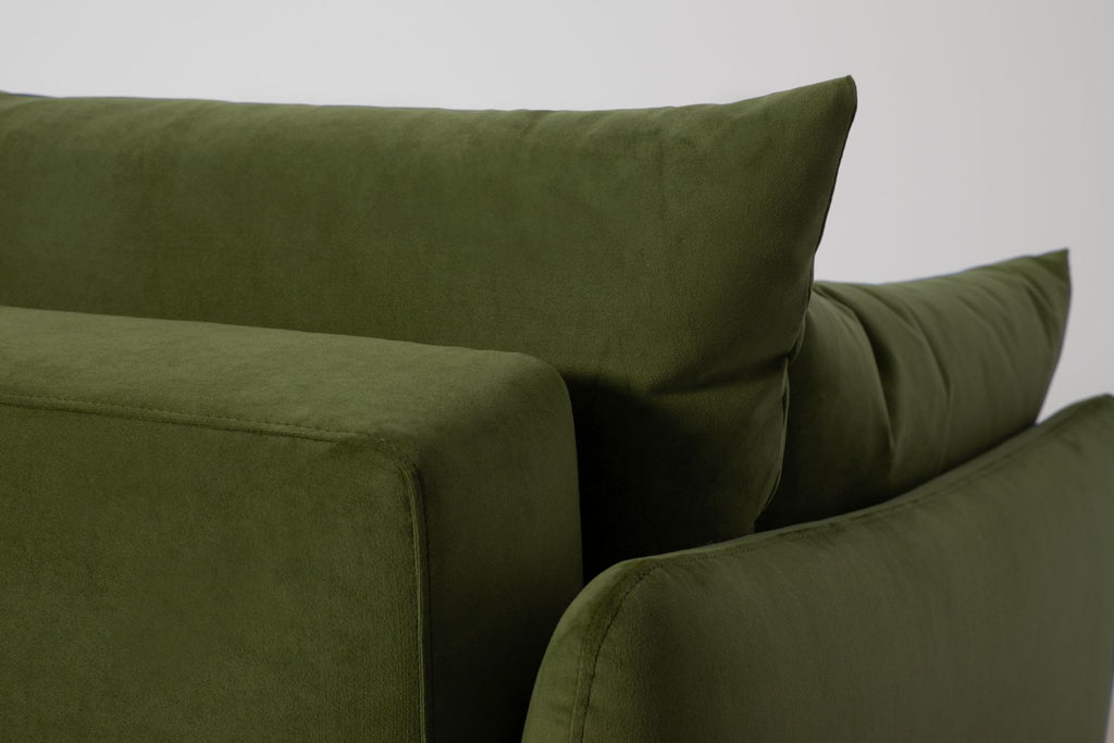 Swyft Model 08 2 Seater Sofa Bed - Core Fabrics Vine Cushion detail