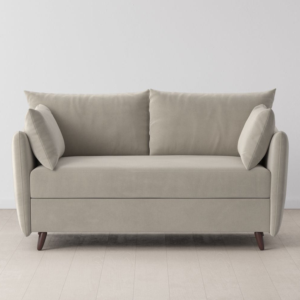 Swyft Model 08 2 Seater Sofa Bed - Made To Order -Chalk Chenille - Uneeka