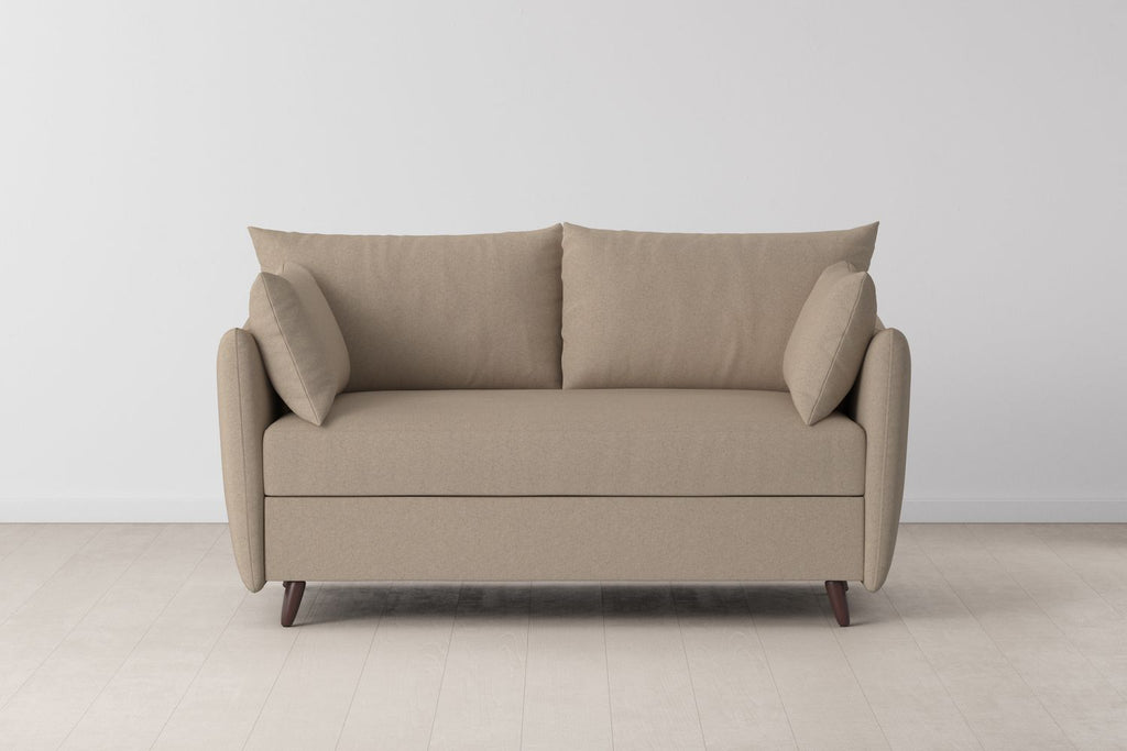 Swyft Model 08 2 Seater Sofa Bed - Made To Order Ecru Wool