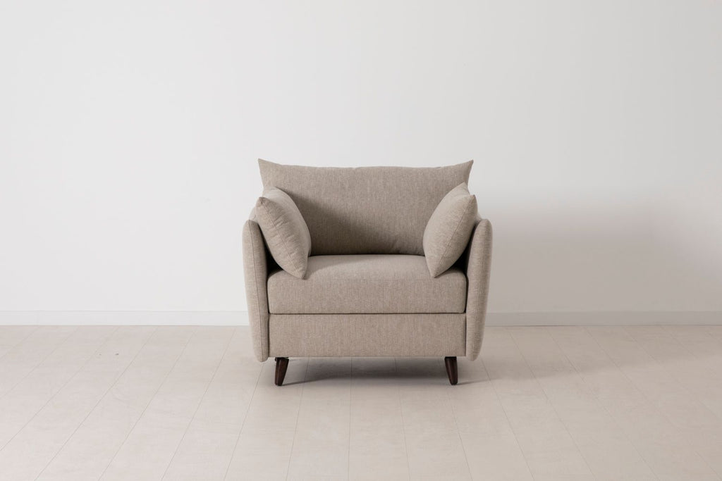 Swyft Model 08 Armchair Bed - Core Fabrics Pumice Linen