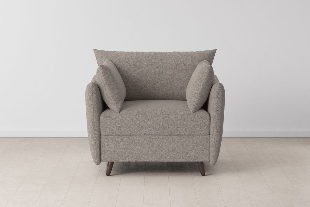 Swyft Model 08 Armchair Bed - Made To Order Sand Boucle
