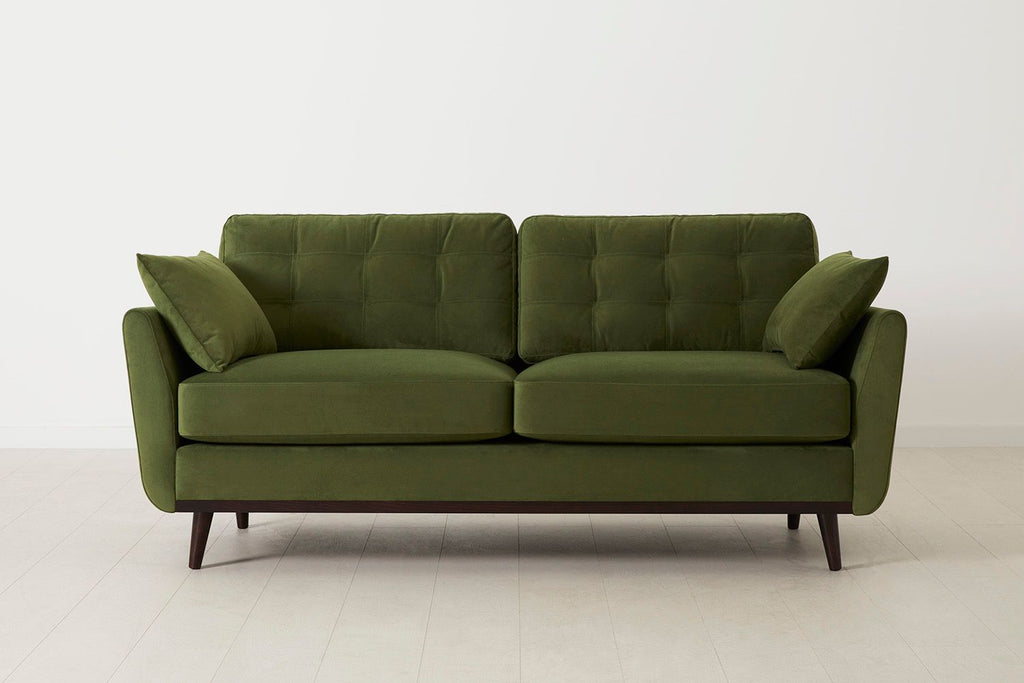 Swyft Model 10 2 Seater Sofa - Made To Order Vine Velvet