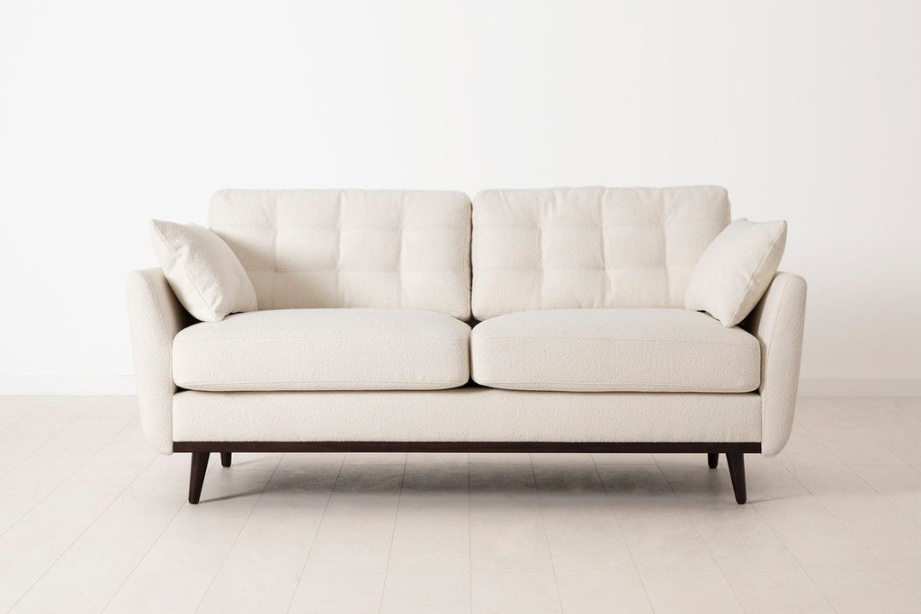 Swyft Model 10 2 Seater Sofa - Made To Order Ivory Boucle