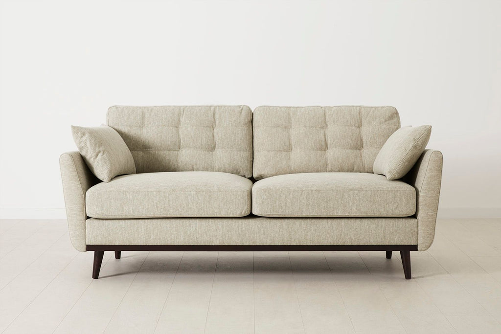 Swyft Model 10 2 Seater Sofa - Made To Order Pebble Linen