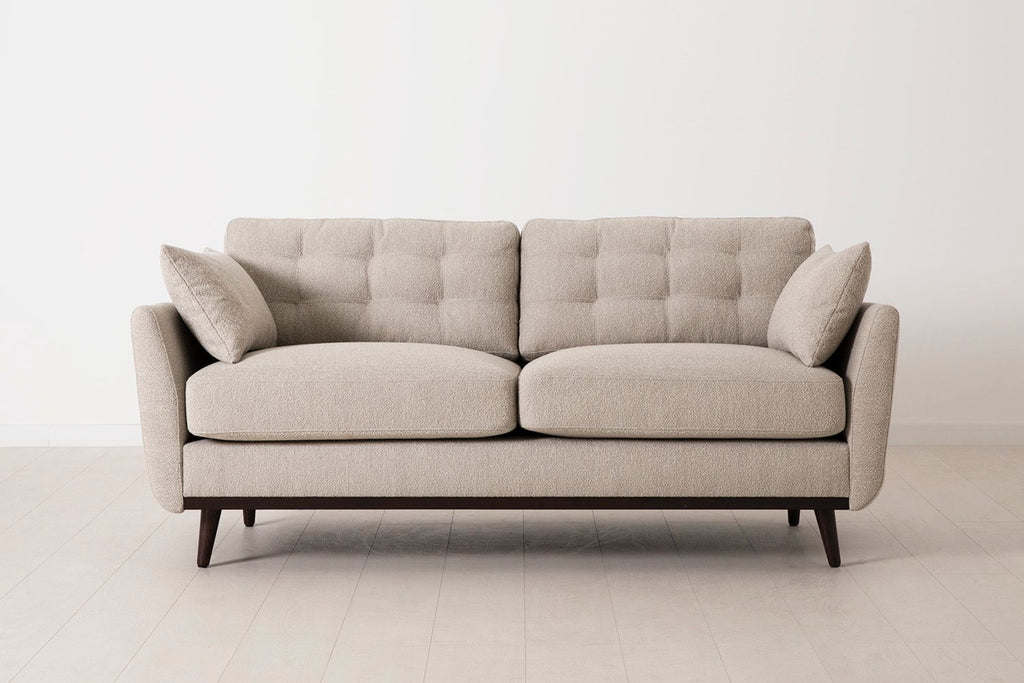 Swyft Model 10 2 Seater Sofa - Made To Order Sand Boucle