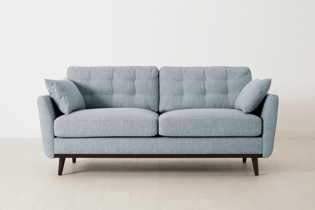 Swyft Model 10 2 Seater Sofa - Made To Order Seaglass Linen