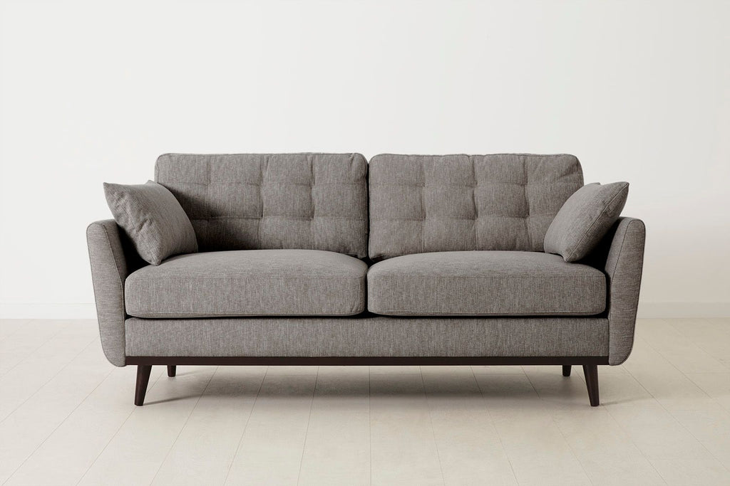 Swyft Model 10 2 Seater Sofa - Made To Order Shadow Linen