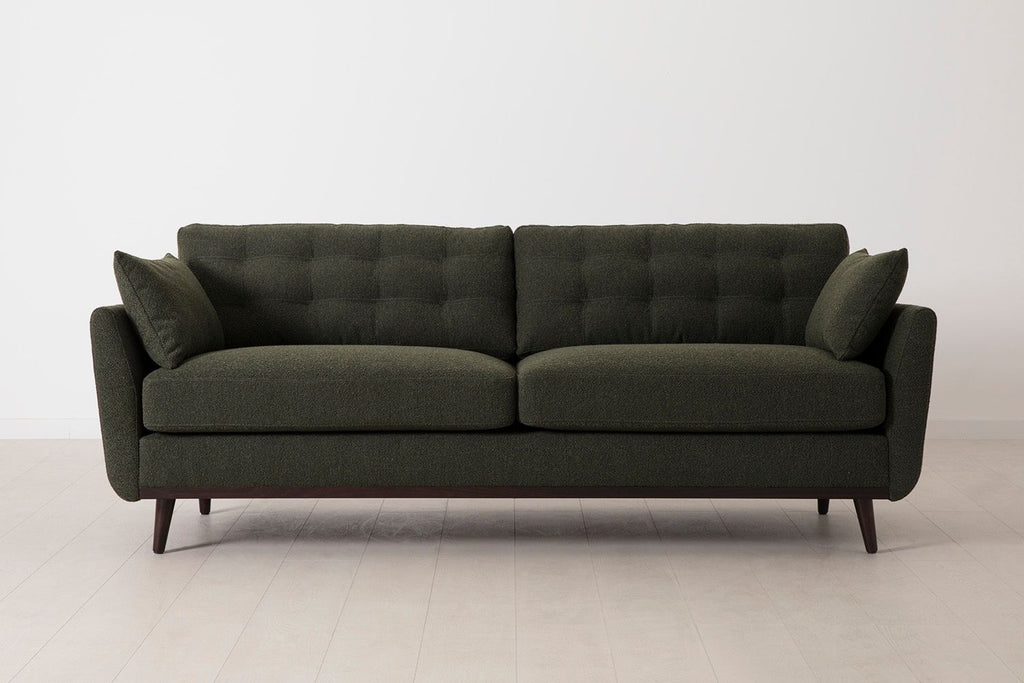 Swyft Model 10 3 Seater Sofa - Made To Order Fern Boucle