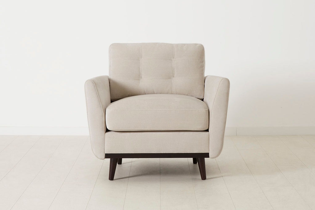 Swyft Model 10 Armchair - Made To Order Chalk Chenille