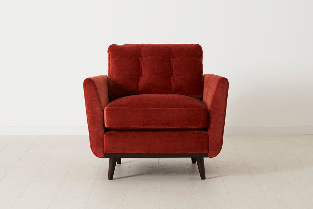 Swyft Model 10 Armchair - Made To Order Harissa Chenille