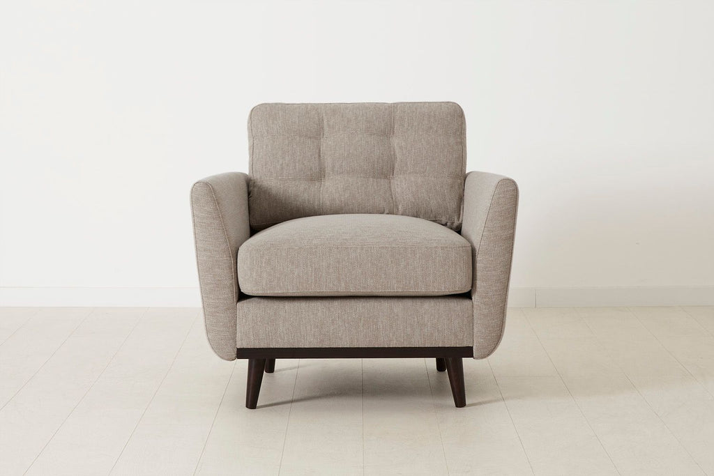 Swyft Model 10 Armchair - Made To Order Pumice Linen