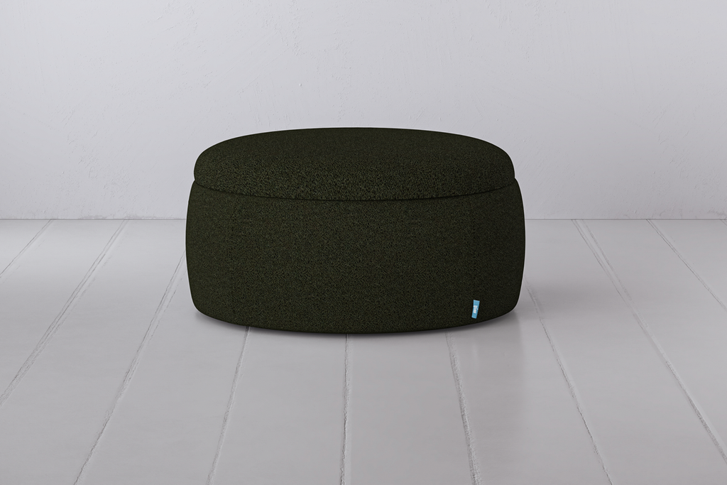Swyft Storage 01 Ottoman - Made To Order Fern Boucle