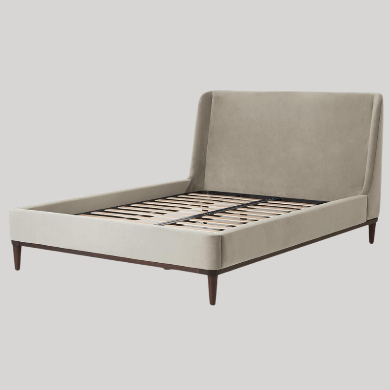 Swyft Bed 02 - Double - Bone/Velvet - Swyft at uneeka